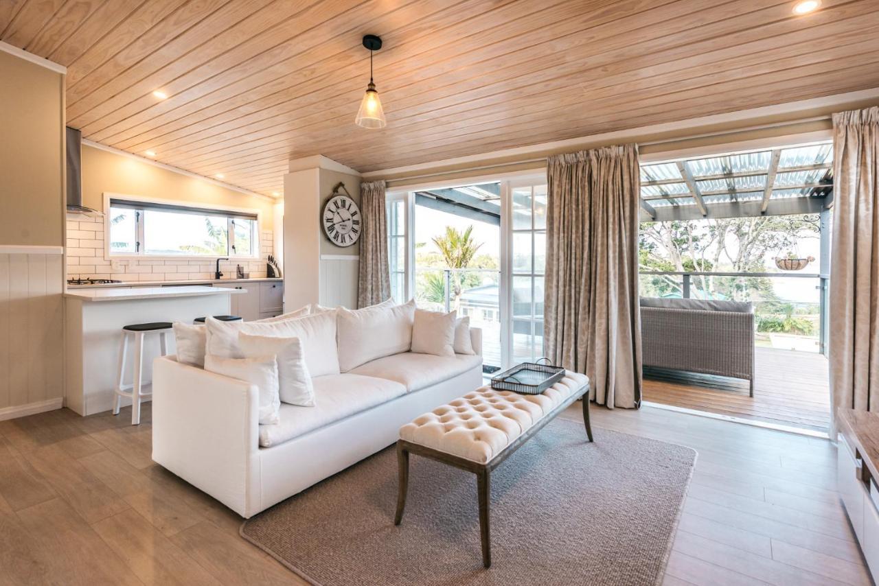 Pohutukawa Cottage, Waiheke Island Surfdale Buitenkant foto
