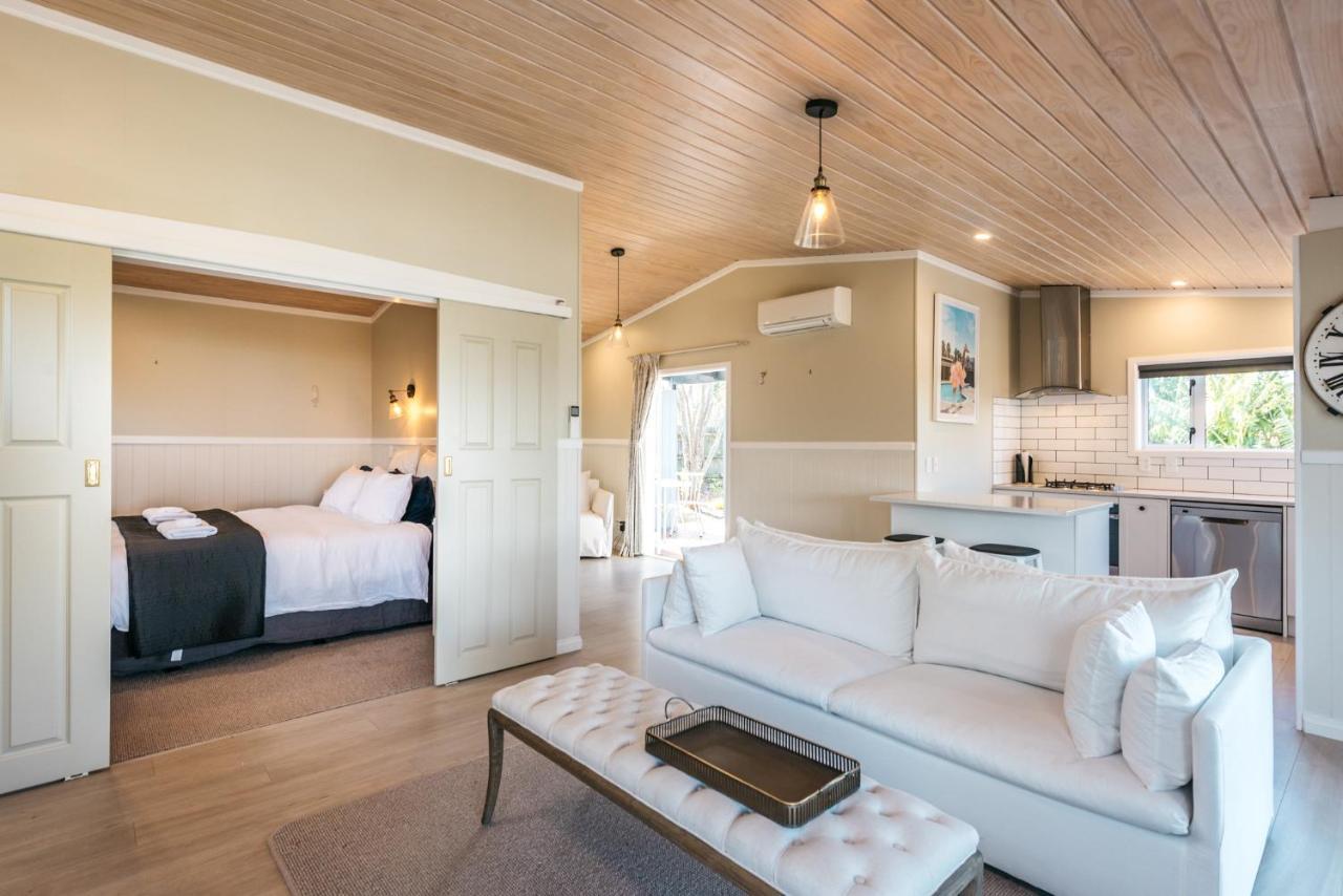 Pohutukawa Cottage, Waiheke Island Surfdale Buitenkant foto
